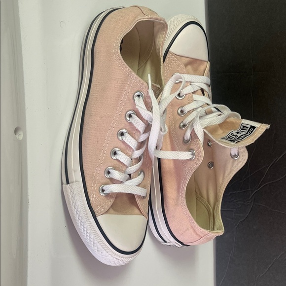 Converse Blush Pink Low-Top Sneakers - Picture 9 of 9